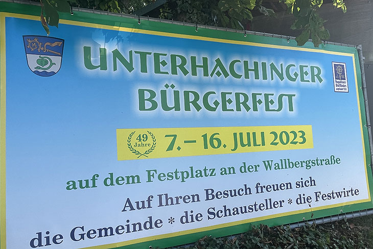 49. Unterhachinger Bürgerfest vom 07.-16.07.2023 (©Foto: Martin Schmitz)